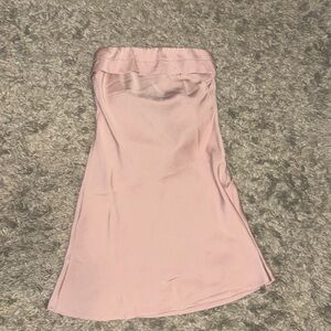 Princess Polly Strapless Pink Mini Dress